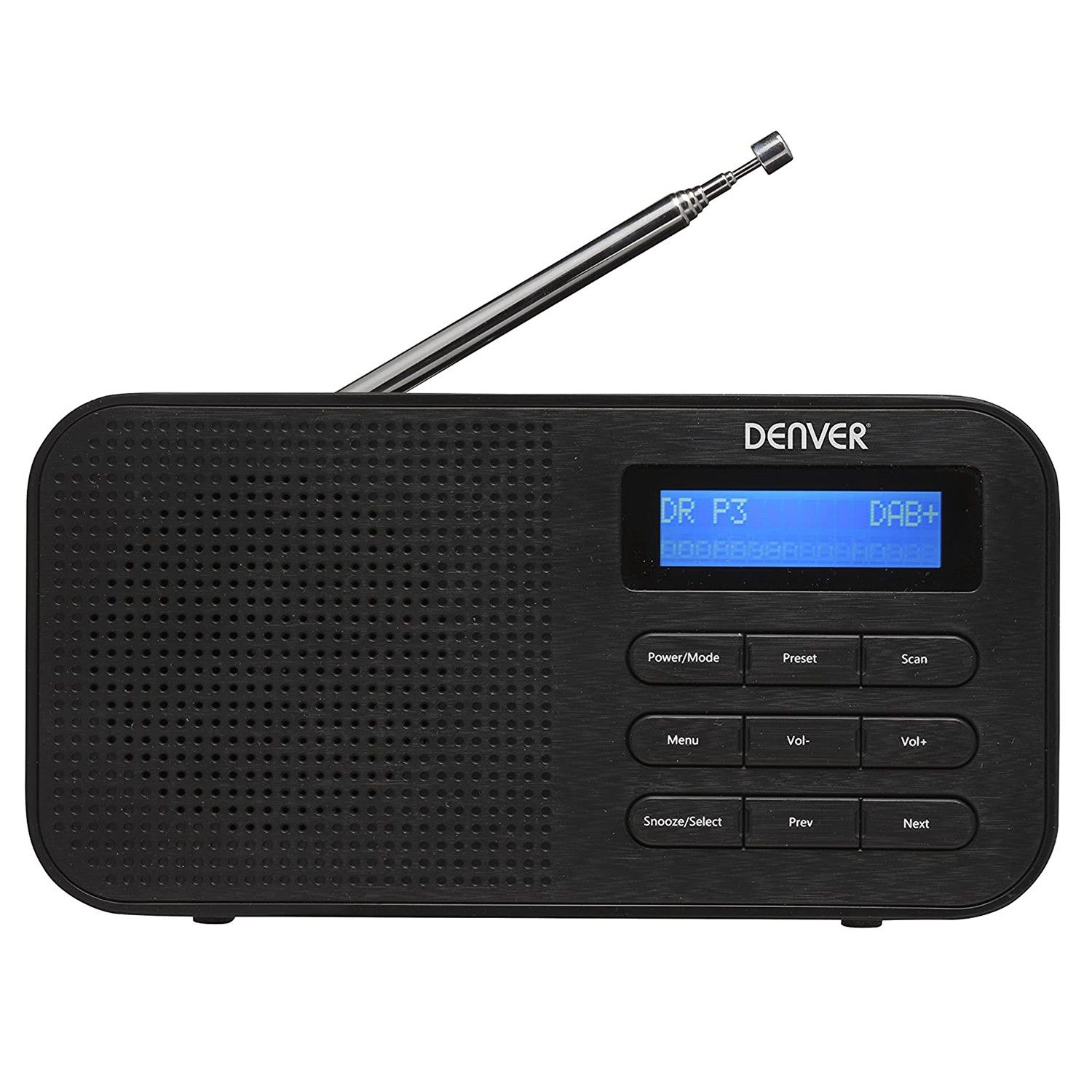 Radio portátil digital Denver DAB-42 - Negro