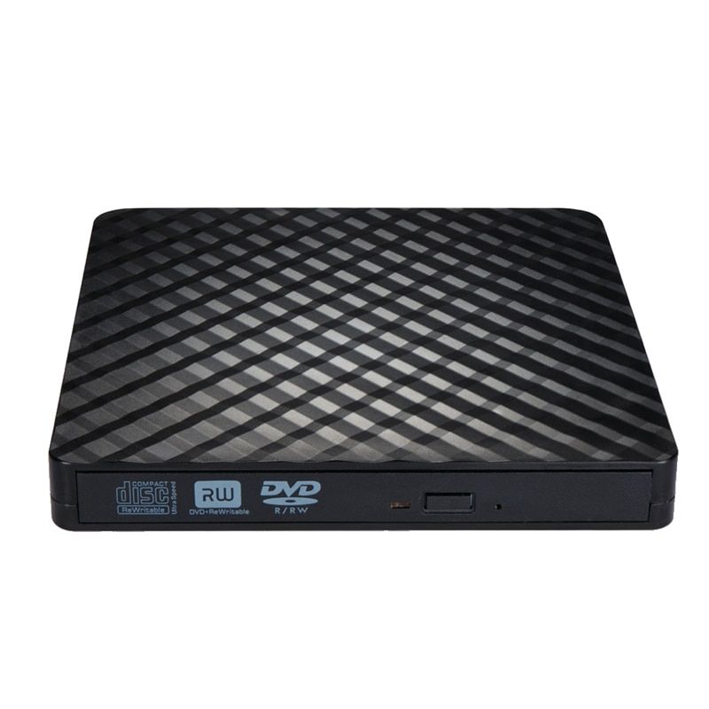 Lector de CD/DVD externo MANSHENG con USB 3.0 y Tipo-C