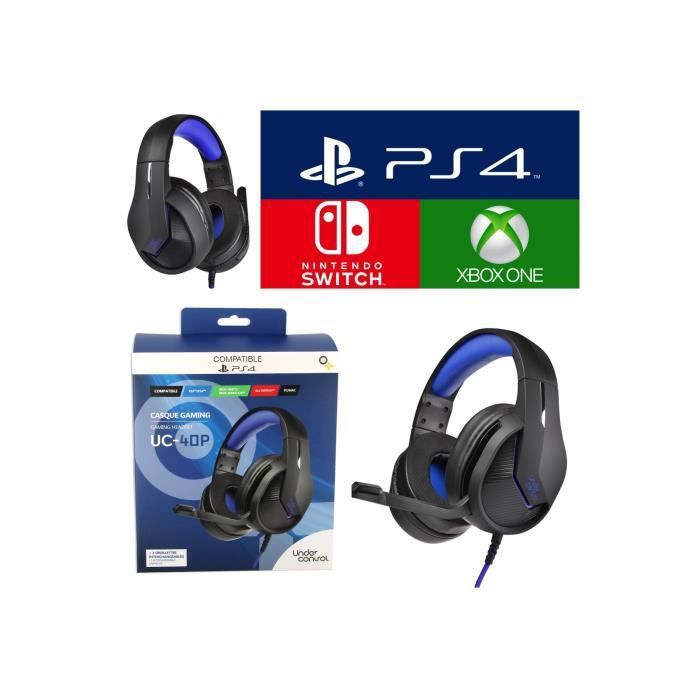 Under Control Pro-SH3 Gaming Headset - Blue - PS4 Compatible