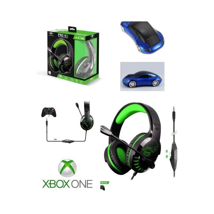 Auricular de juego Pro H3 Espíritu del Jugador - Xbox One/Serie X - Estéreo 2.0 - Con cable - Verde
