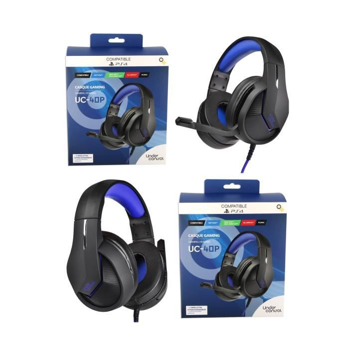 Under Control Nintendo Pro-SH3 Gaming Headset - Wired with Retractable Microphone and 3.5mm Jack