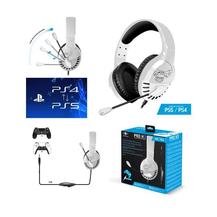 Spirit of Gamer Pro-H3 Gaming Headset - PS5/PS4 Compatible