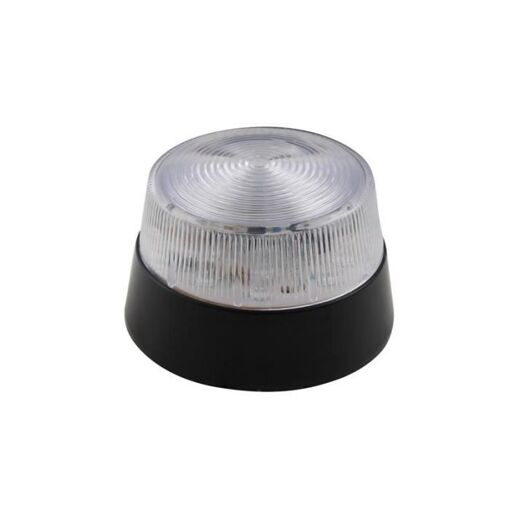 Perel LED Flashlight - Transparent - 12VCC - 77mm Diameter