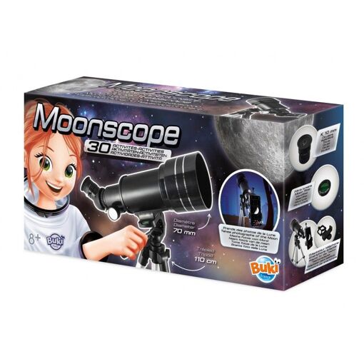 Telescopio lunar Buki 30 actividades