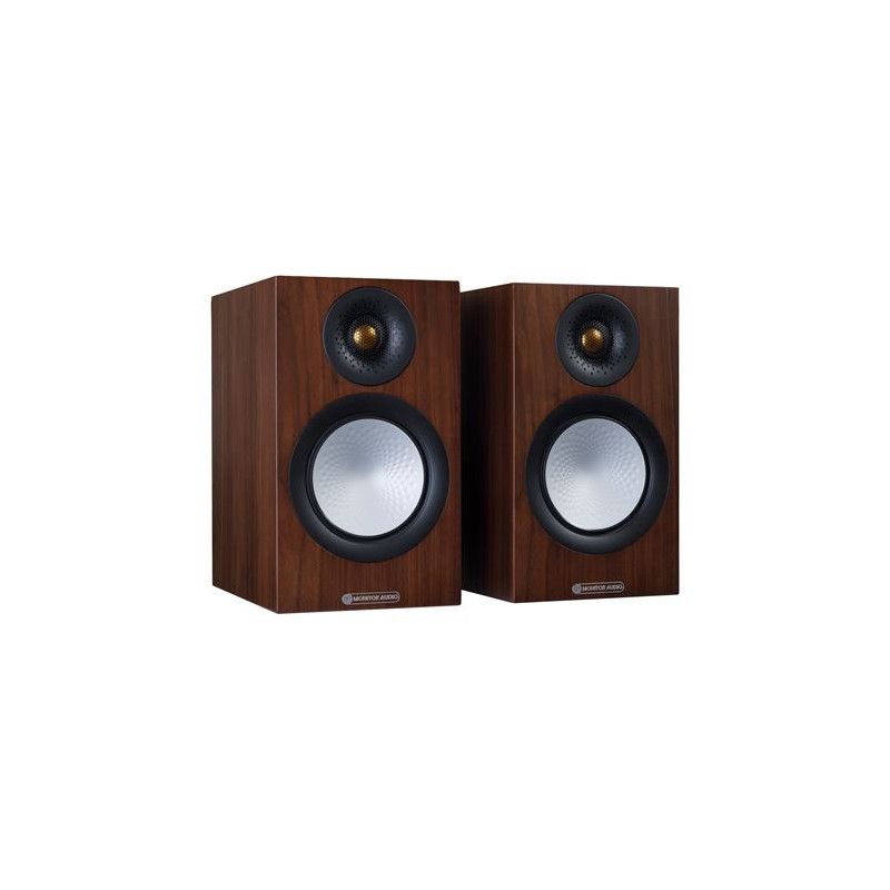 Monitor Audio Silver 50 7G Bookcase Speaker (Pair) - Ash Black