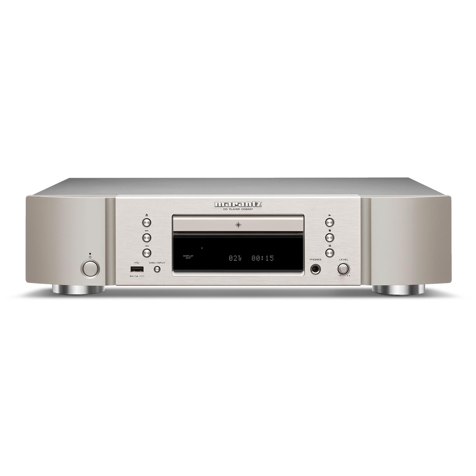 Marantz CD6007 Plata Reproductor de CD personal