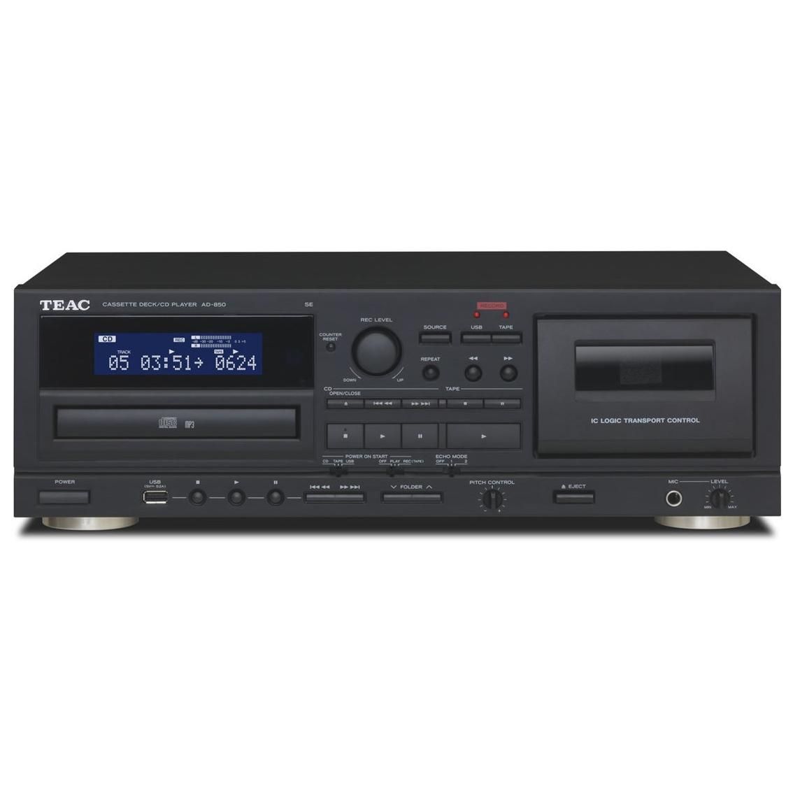 Reproductor de CD Teac AD-850 SE Negro