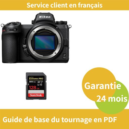 Nikon Z6 II Camera + SanDisk 128GB Extreme PRO SDXC UHS-II Card
