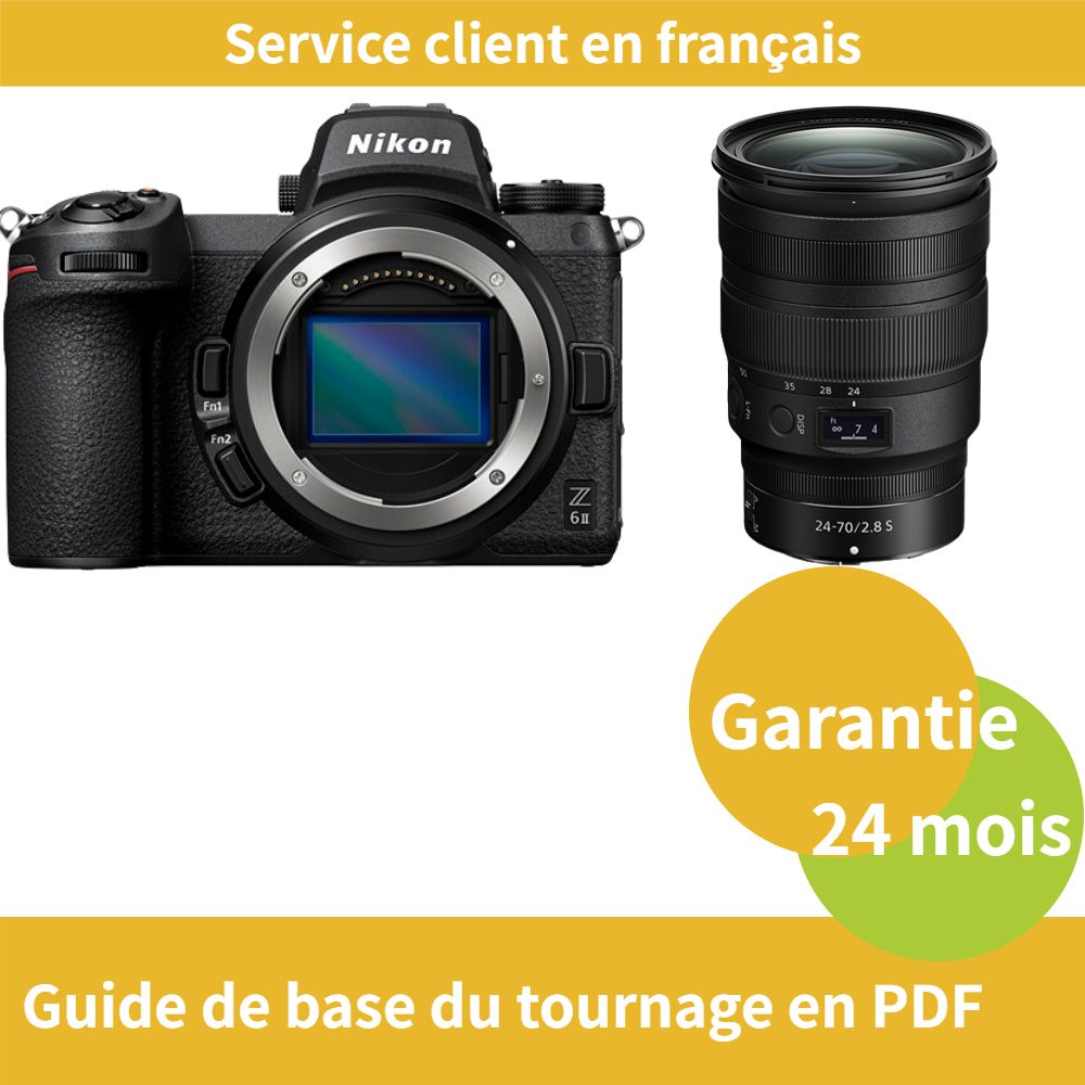 Nikon Z6 II Camera + Nikon Z 24-70mm f/2.8 S NIKKOR Lens