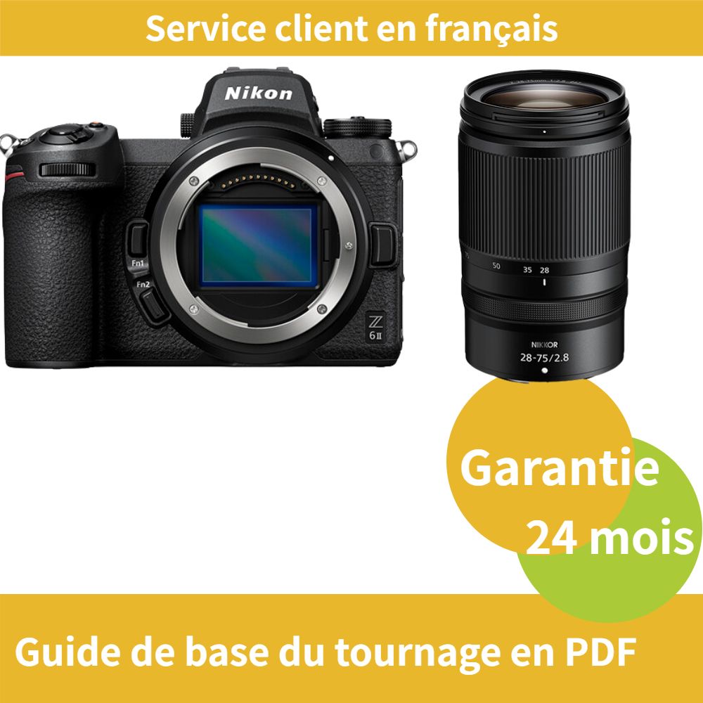 Nikon Z6 II Camera with Nikon Z 28-75mm f/2.8 NIKKOR Lens