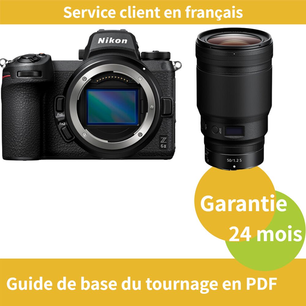 Nikon Z6 II Body + Nikon Z 50mm f/1.2 S Nikkor Lens