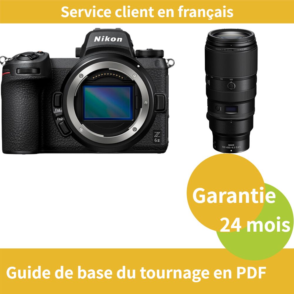 Nikon Z6 II Body + Nikon Z 100-400mm f/4.5-5.6 VR S NIKKOR Lens
