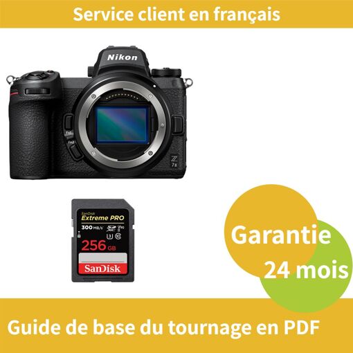 Nikon Z7 II Camera + SanDisk 256GB Extreme PRO SDXC UHS-II Card