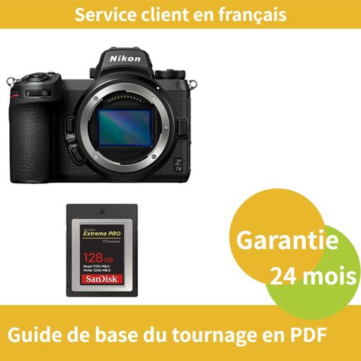 Nikon Z7 II Camera + SanDisk 128GB Extreme SD Card (PRO CFexpress Type B)