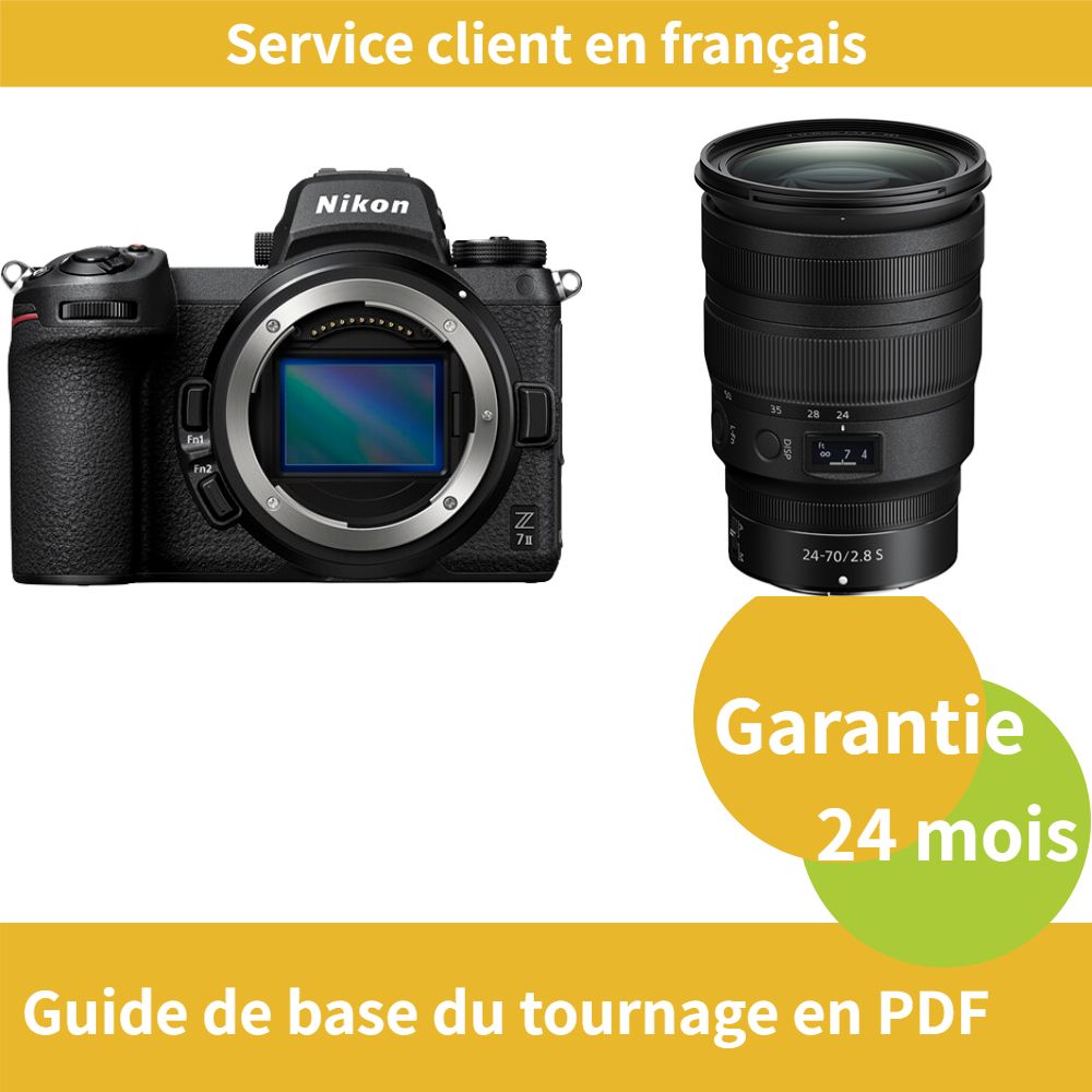 Nikon Z7 II Camera with Nikon Z 24-70mm f/2.8 S NIKKOR Lens