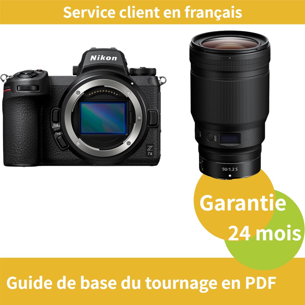 Nikon Z7 II Camera with Nikon Z 50mm f/1.2 S Nikkor Lens