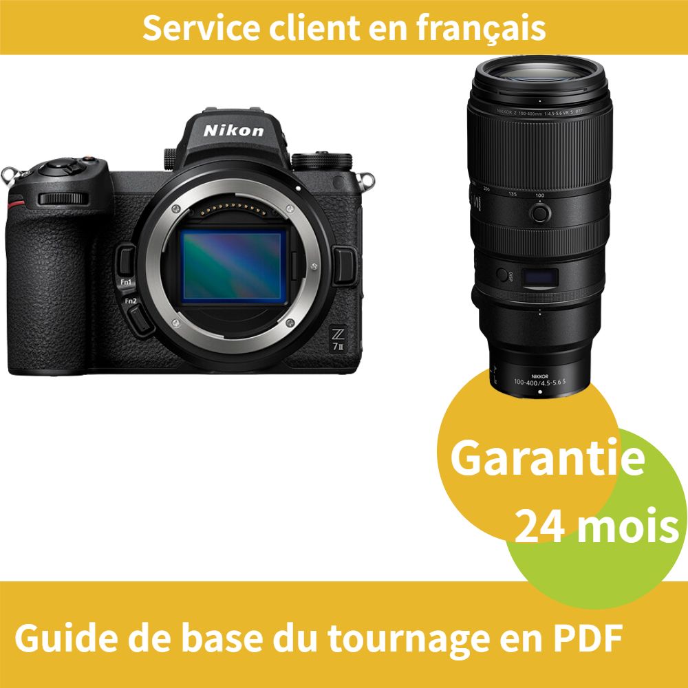 Nikon Z7 II Camera + Nikon Z 100-400mm f/4.5-5.6 VR S NIKKOR Lens