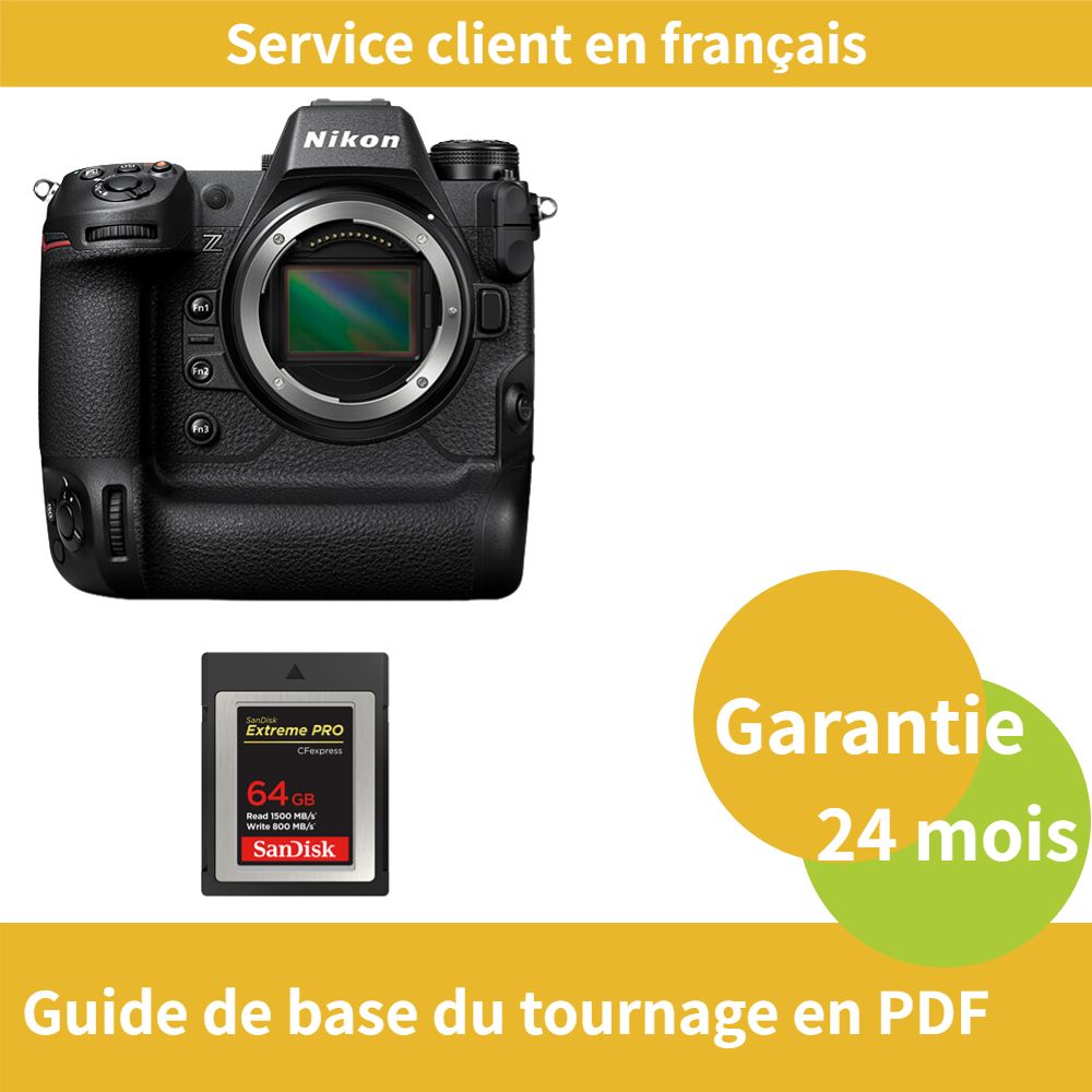 Nikon Z9 Camera + SanDisk 64GB Extreme SD Card PRO CFexpress Type B