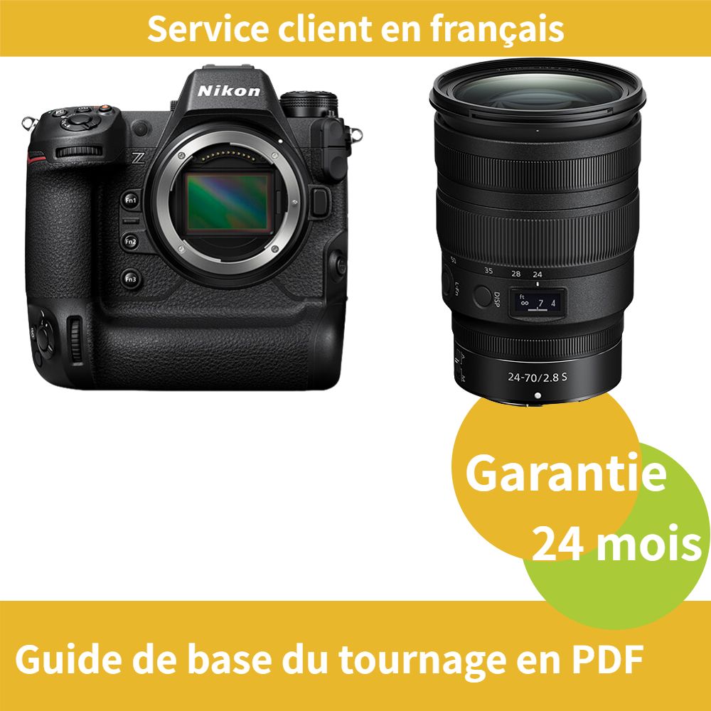 Nikon Z9 Camera + Nikon Z 24-70mm f/2.8 S NIKKOR Lens