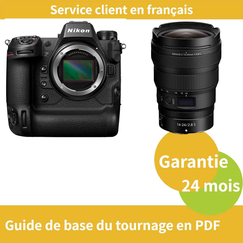 Nikon Z9 Camera + Nikon Z 14-24mm f/2.8 S NIKKOR Lens
