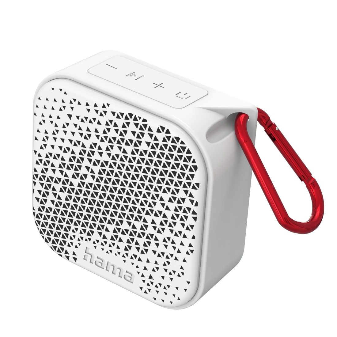 Hama Pocket 3.0 Bluetooth Speaker, IP67 Waterproof, 3.5W, White