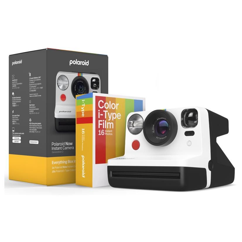 Polaroid Instant Camera 6247, Black & White