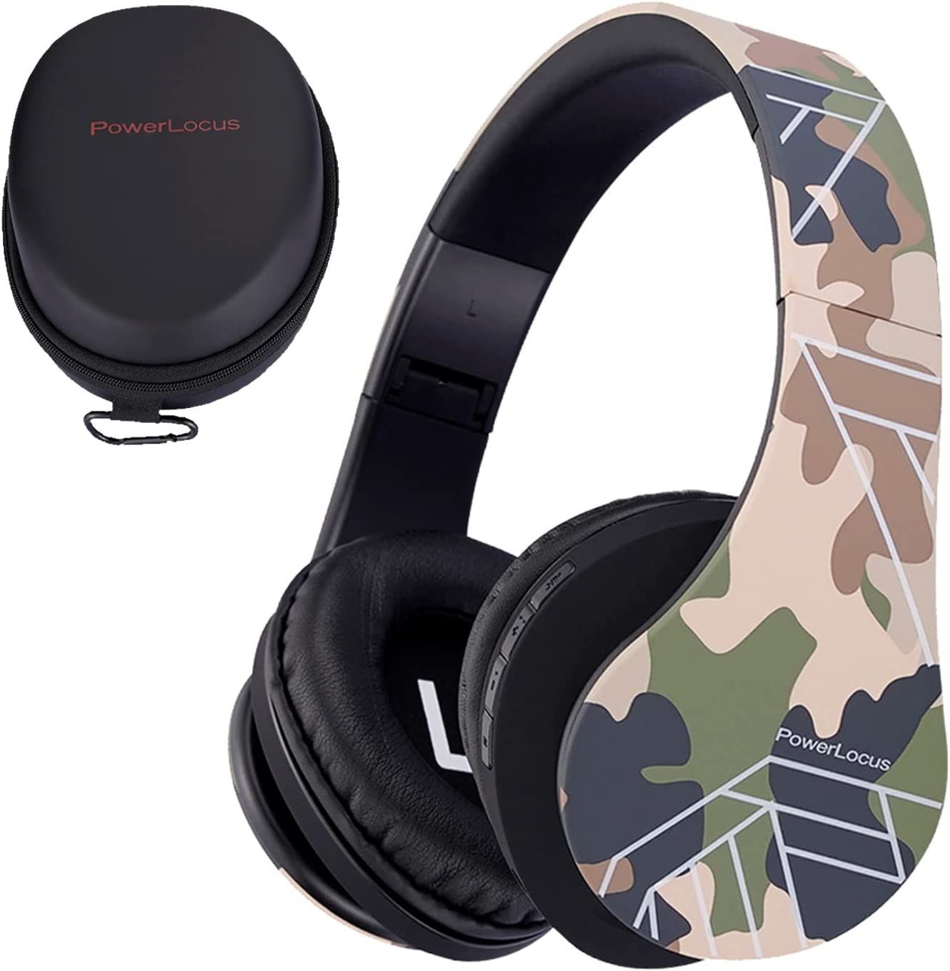 Casque Bluetooth PowerLocus P2 Enfants Camouflage