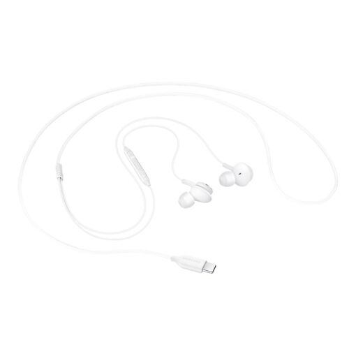 Auriculares Samsung EO-IC100 con micrófono y conexión USB-C - Blanco