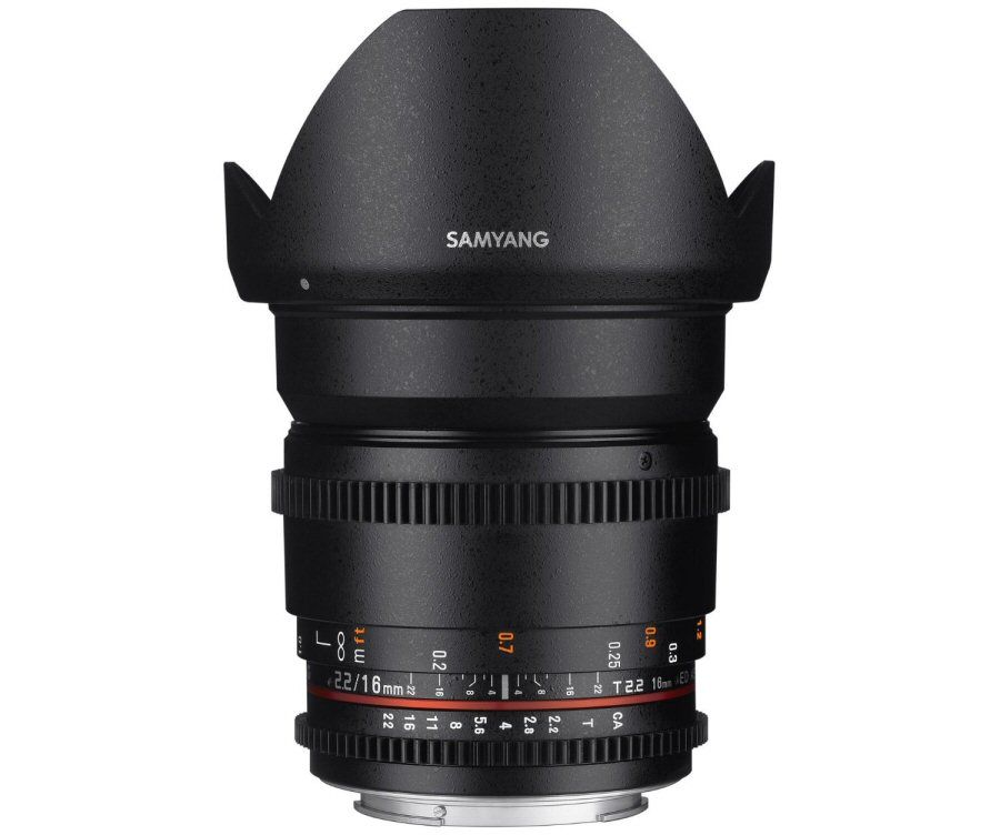 Samyang 16mm T2.2 ED AS UMC CS VDSLR II (Canon)