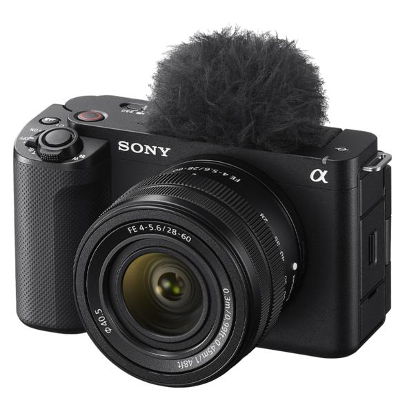 Sony ZV-E1 + Objectif FE 28-60mm f/4-5.6, Appareil photo MILC 12,1 MP Exmor R CMOS, Noir
