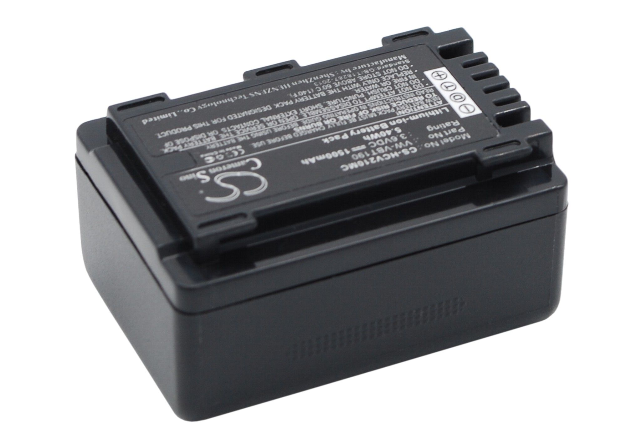 Cameronsino Battery for Panasonic HC-V110, HC-V130, HC-V520M