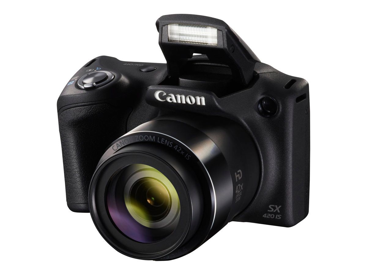 Cámaras digitales Canon PowerShot SX420 IS - 20 MP, 42x de aumento óptico, WiFi, NFC