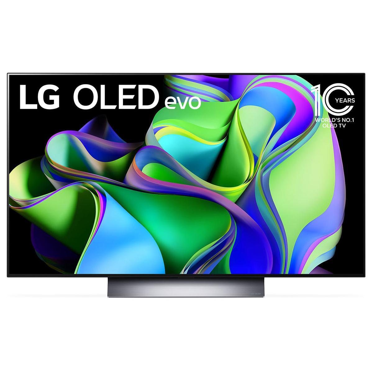LG OLED evo C3 OLED48C35LA 48-inch 4K UHD Smart TV 2023 α9 AI Gen6