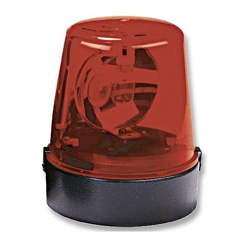 Hartig + Helling Red Gyrophare - 7.5 inches Height - 15W