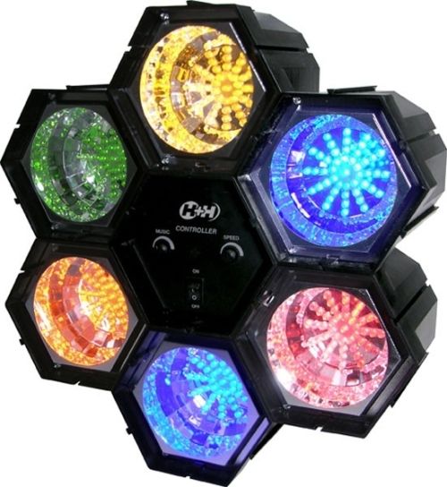 Hartig + Helling 6-Module Color LED Light Effect - Adjustable Speed