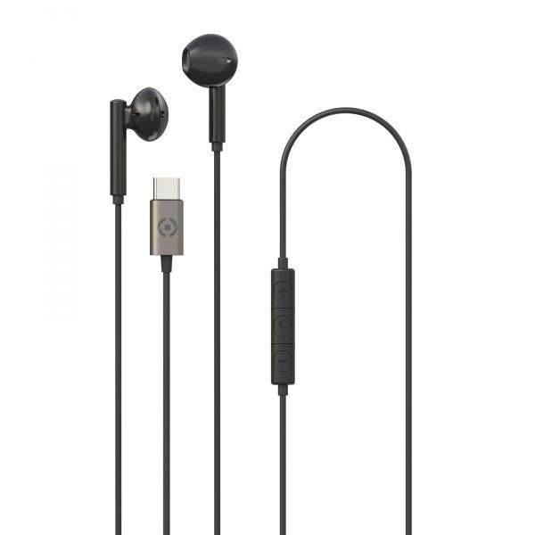 Celly UP1100 Type-C Headphones with Wire