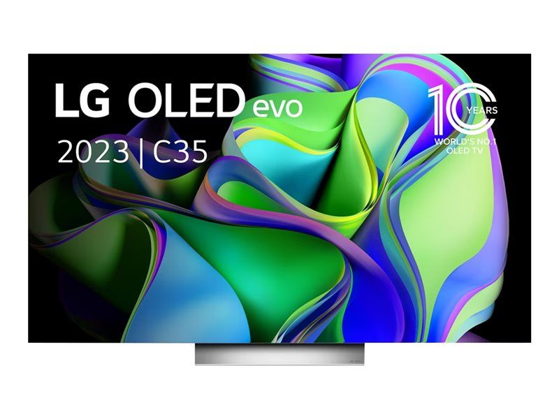 LG OLED55C35LA 55-inch 4K UHD Smart TV 2023 - Black and Silver