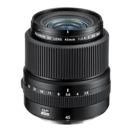 Fujifilm GF 45mm F2.8 R WR Black Lens