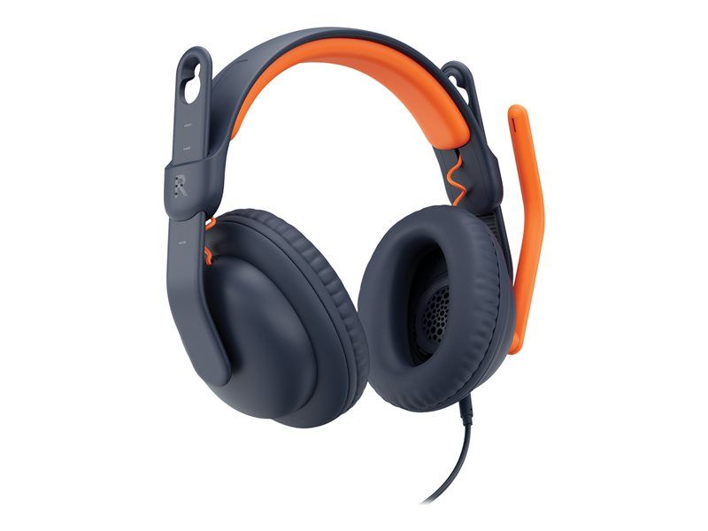 Logitech Zone Learn Over-Ear Headset, 3.5mm AUX