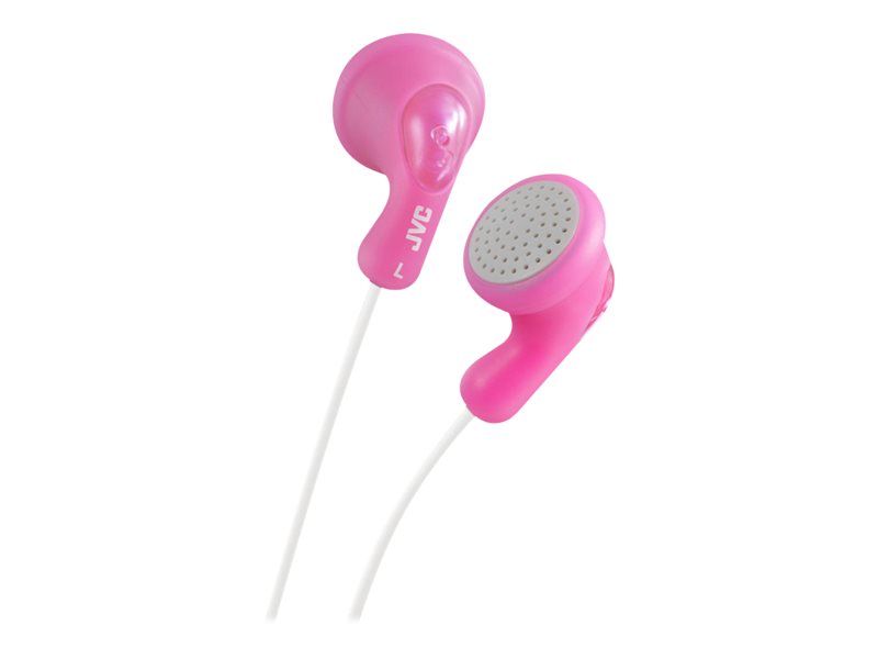 JVC HA-F14 Gumy Headphones - Pink