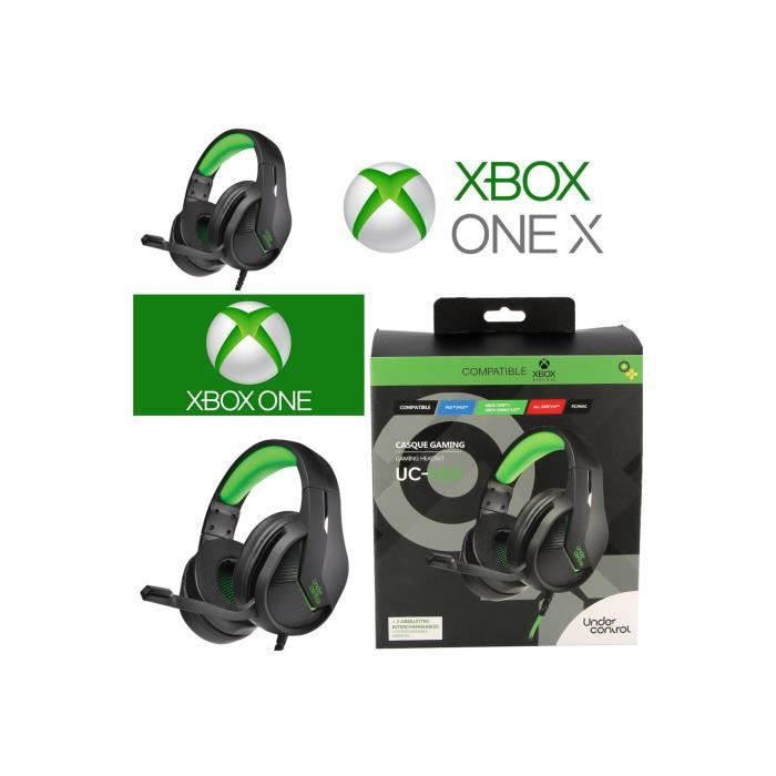Under Control Pro Spirit Gaming Headset - Xbox One, Stéreo, Interchangeable Earcups