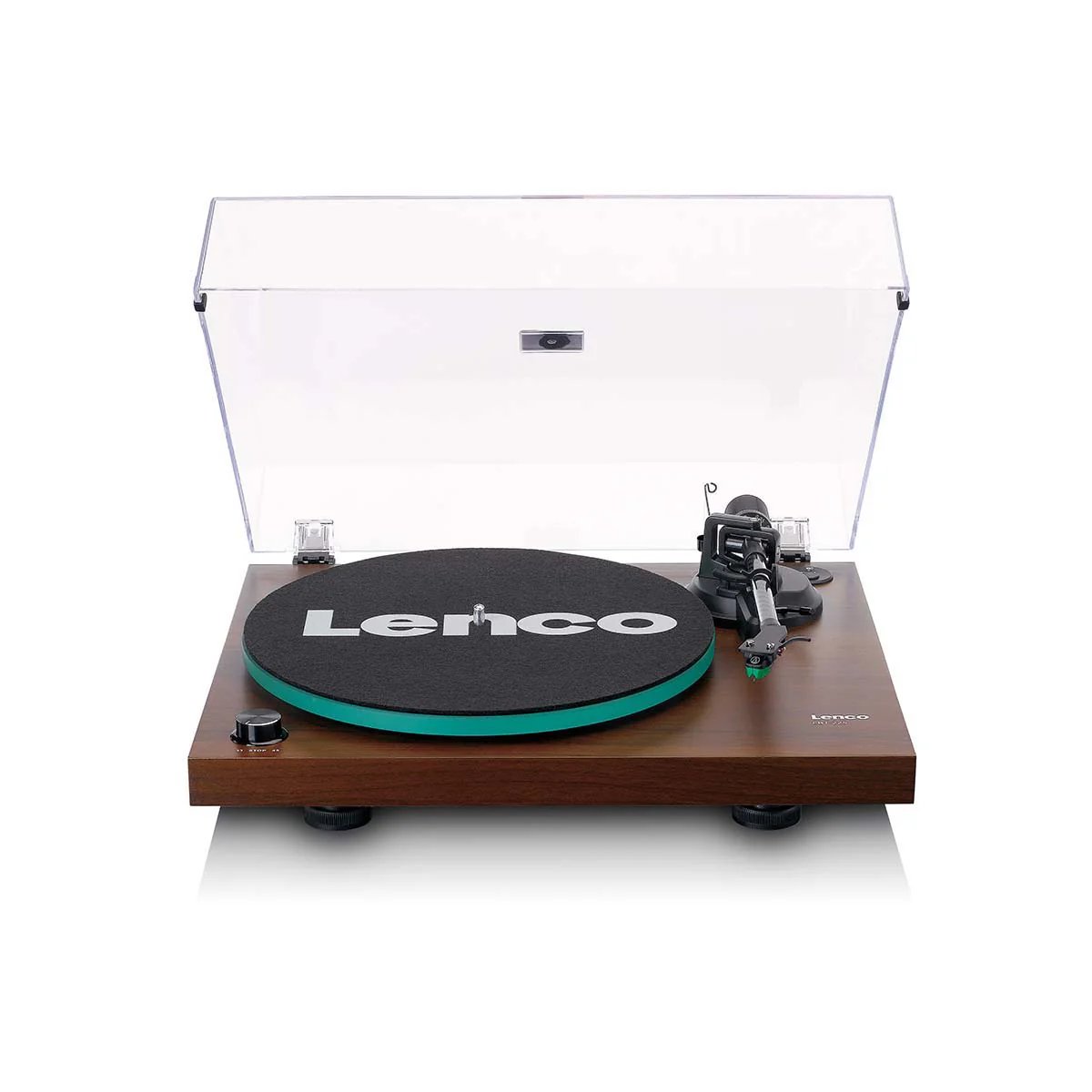 Lenco LBT-225WA - Bluetooth Turntable - Dark Walnut - Euro/Type-C (CEE 7/16)