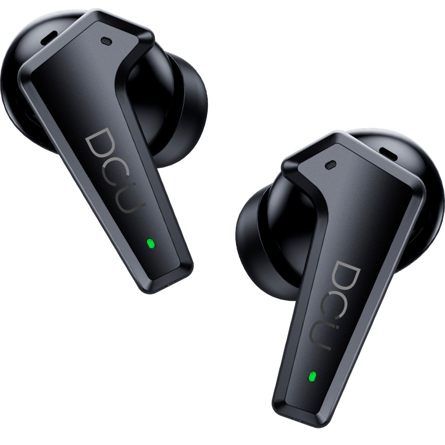 Casques audio sans fil DCU Advance Technologique True Wireless avec annulation active du bruit - Noir