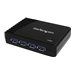 Concentrador StarTech.com USB 3.0 de 4 puertos - SuperSpeed USB - Negro