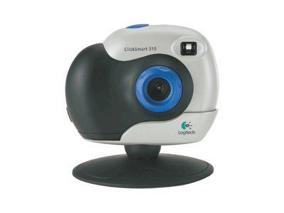 Logitech Compact Camera - 0.1MP / 0.3MP (interpolated) - Black, Silver