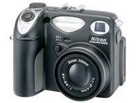 Nikon Coolpix 5000 Compact Camera, 5MP, Black