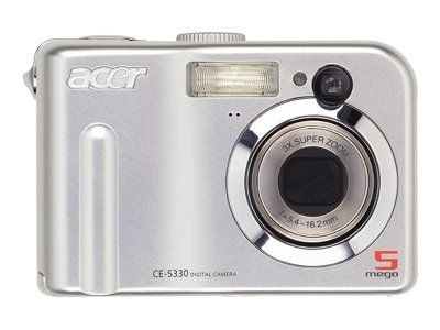 Acer Digital Compact Camera - 5.0MP - 3x Optical Zoom
