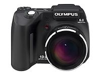 Appareil photo compact numérique Olympus - 6,0 MP - Zoom optique 10x