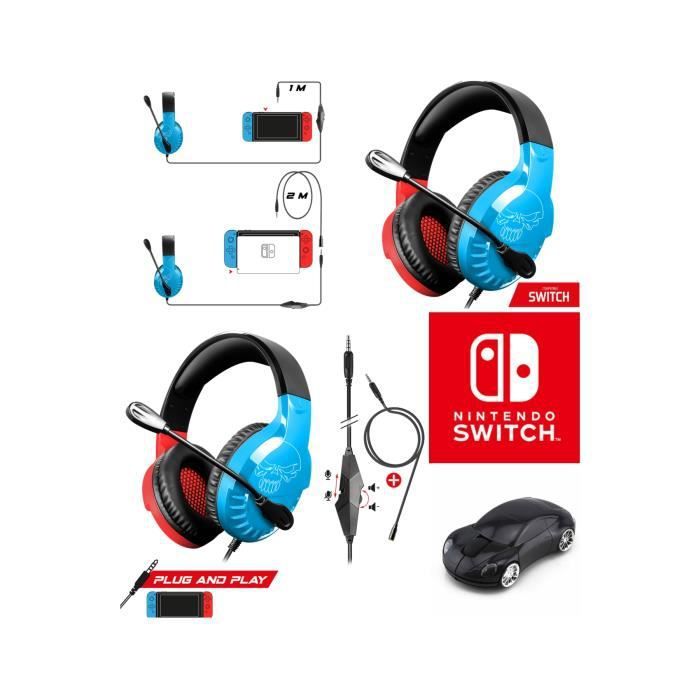 Auricular de juego Spirit of Gamer Pro H3 Estéreo - Rojo