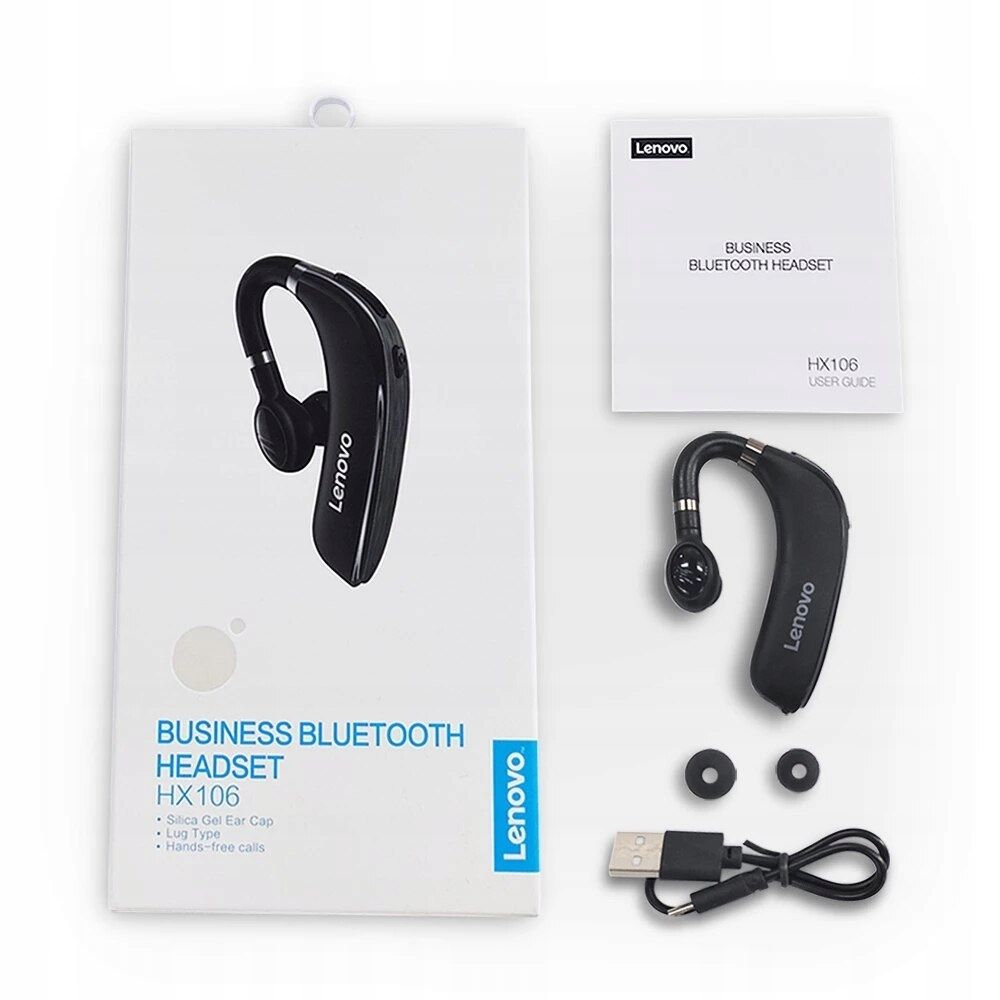 Auriculares inalámbricos Bluetooth 5.0 originales Lenovo HX106